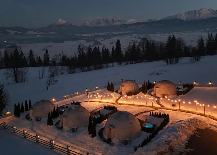 Mountain Glamp - Jacuzzi - Widok Na Gory