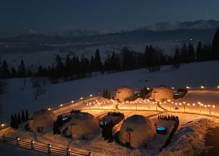 Mountain Glamp - Jacuzzi - Widok Na Gory
